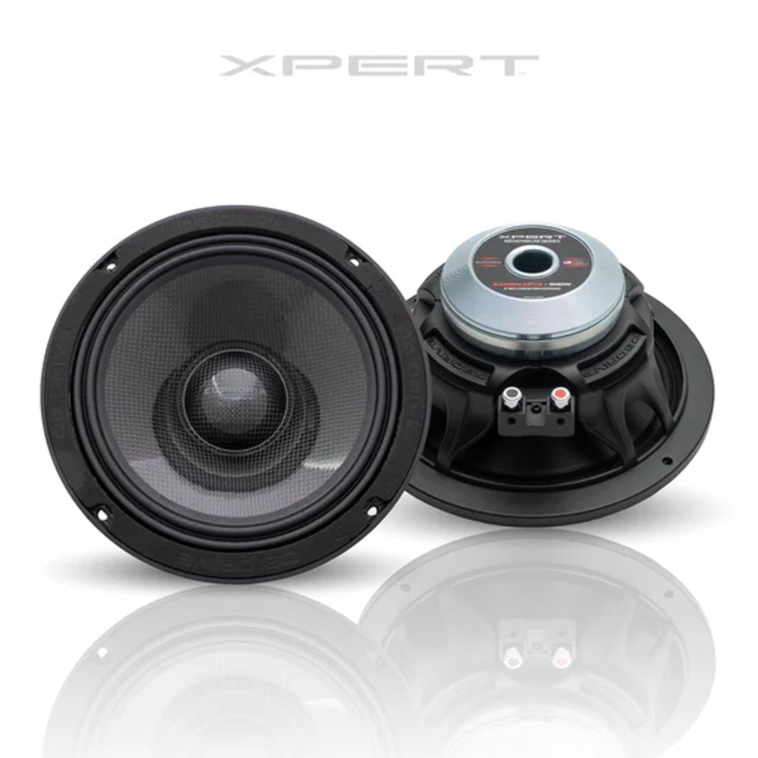 Euphoria XPERT EXM8N-CFV2 8" NEO Carbon Fiber Midrange Speaker - Each (EXM8NCFV2)