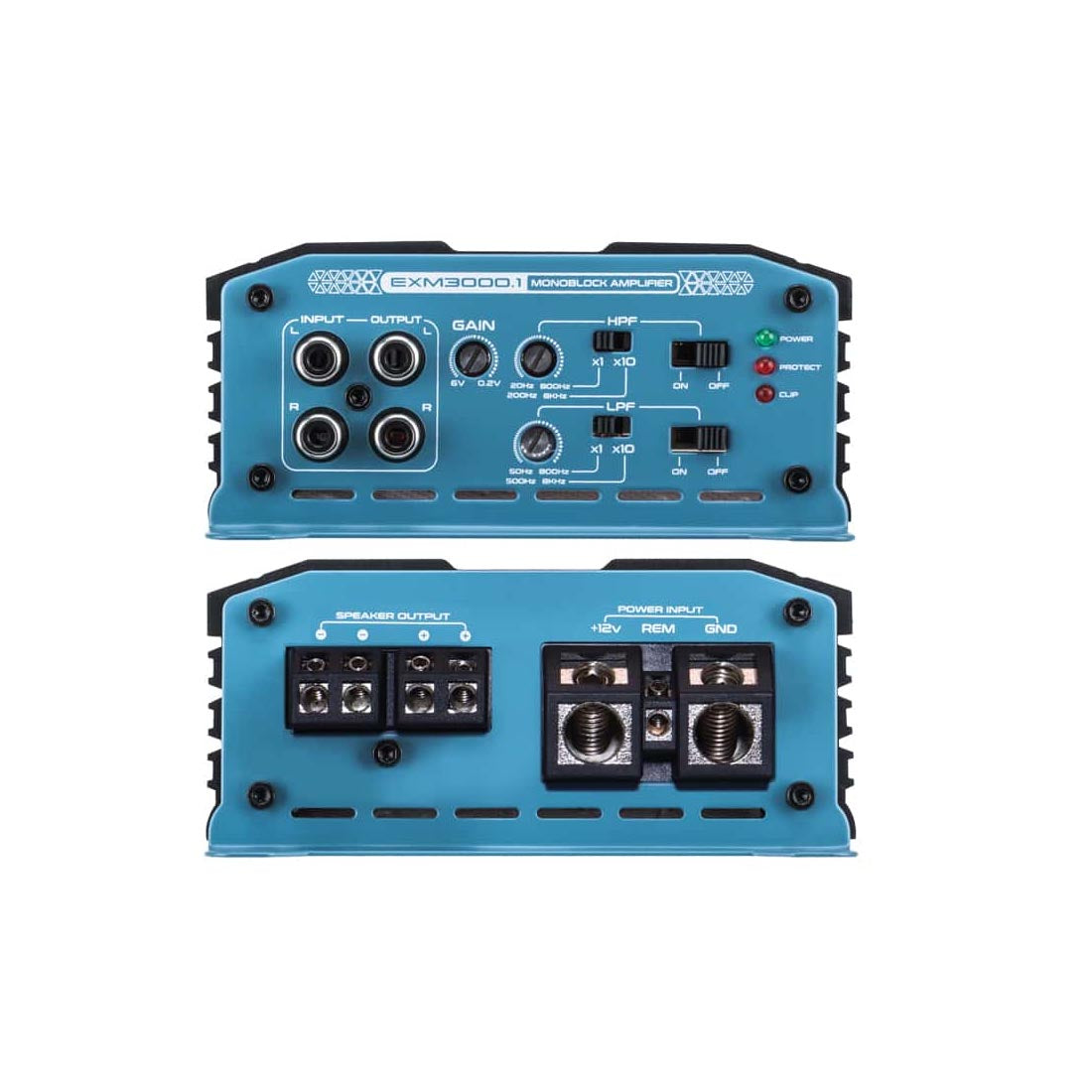 Euphoria XPERT EXM3000.1 Class D Mini Mono Amplifier (EXM3000.1