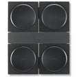 Flexson FLXSAWX4WM1021 Wall Mount for 4 Sonos AMPs - Black