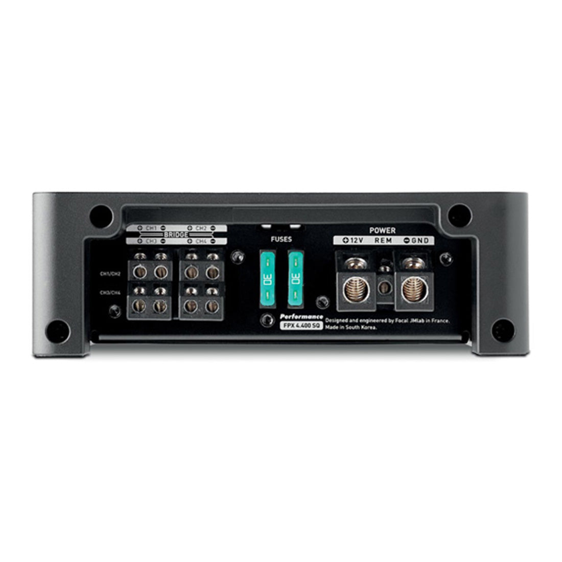 Focal FPX 4.400SQ Class AB Premium 4-Channel Amplifier (FPX4400SQ