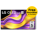LG OLED G5 4K OLED Evo AI Concierge Smart TV - 2025 Model