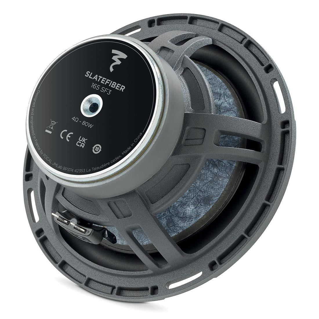 Focal 165 SF3 Slatefiber 6.5" 3-Way Component Speaker System (165SF3)
