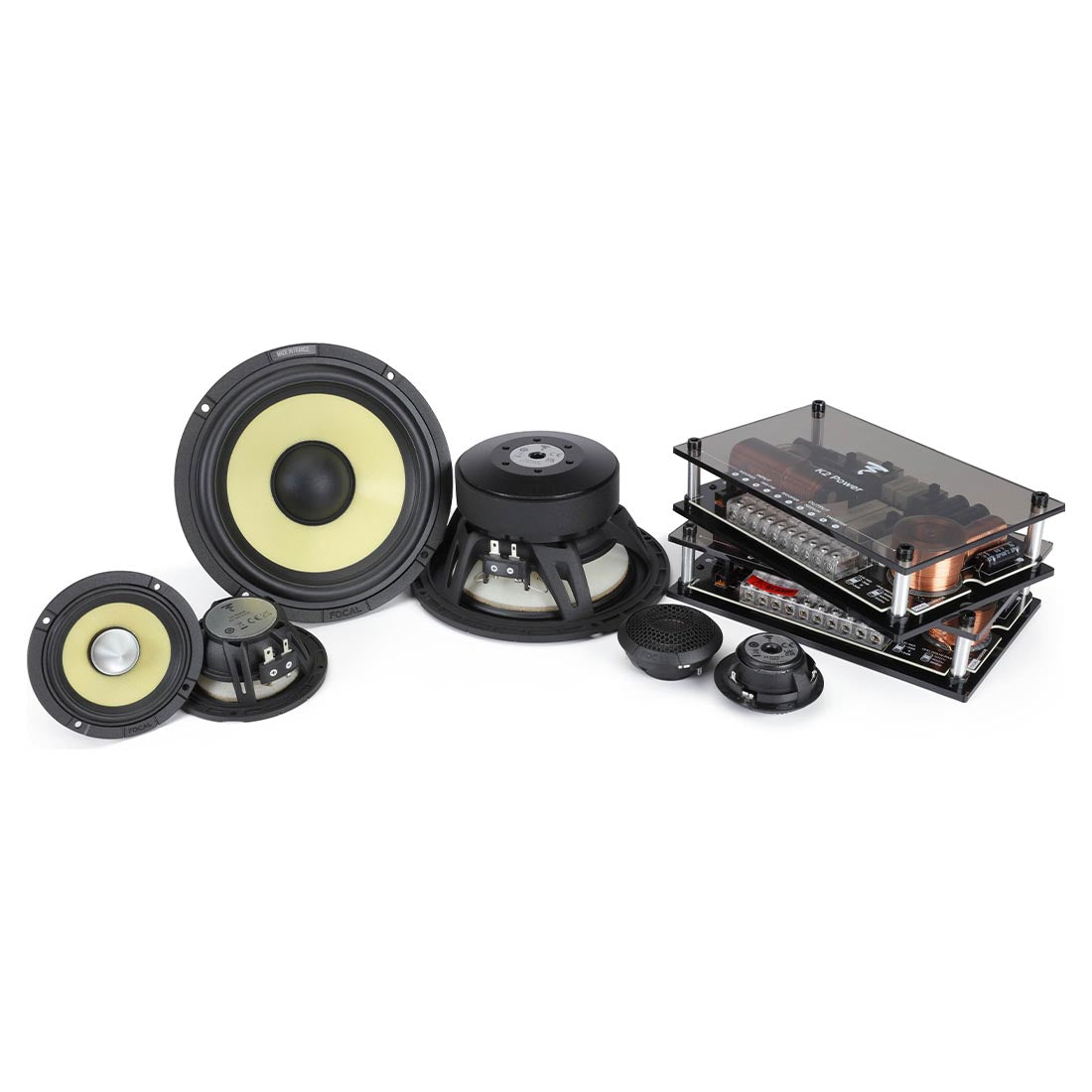 Focal ES 165 KX3E Elite K2 Power Series 3-Way Component