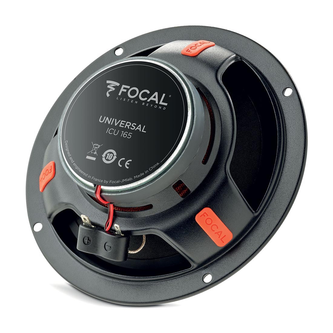 Focal ICU 165 Universal Integration 6.5" 2-Way Coaxial Speakers - Pair (ICU165)