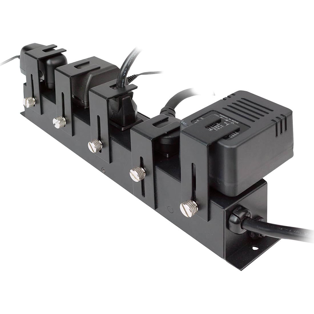 Furman PlugLock power distribution strip with adjustable clamps