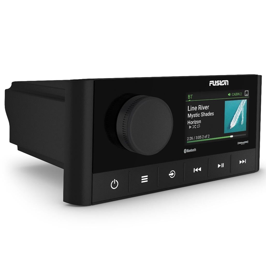 Fusion MS-RA210 Marine Digital Media Receiver with Bluetooth &amp; DSP, NMEA 2000 &amp; SiriusXM-Ready - #010-02250-00