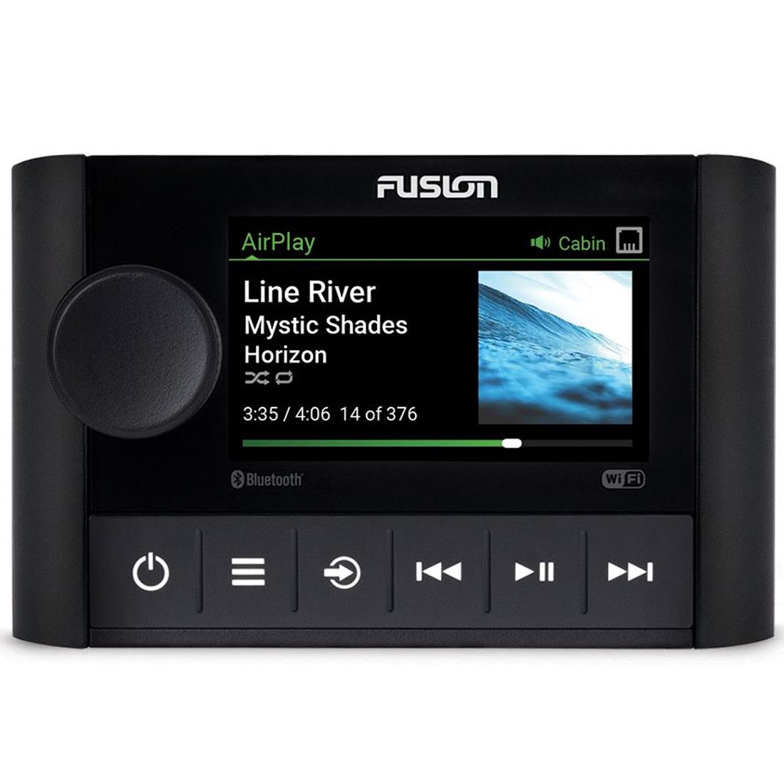 Fusion MS-SRX400 Apollo Series Marine Zone Stereo with Built-in Wi-Fi