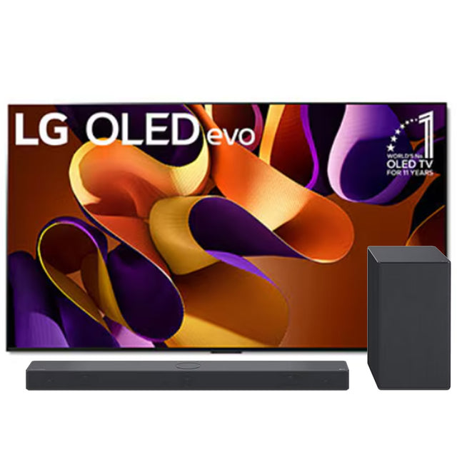 LG OLED G4 OLED evo 4K Smart TV | SC9S 3.1.3 Channel Soundbar  Bundle