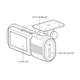 GNET G-ONW 2-Channel 1080p Front & Rear Dash Cam with HDR & 1.9" LCD Screen