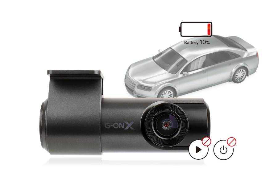 GNET G-ONX 2 Channel FHD Dual Dash and Rear Camera System