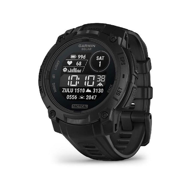 Garmin 010-02934-50 Instinct® 3 – 45 mm Solar Tactical Edition Black (010-02934-50)