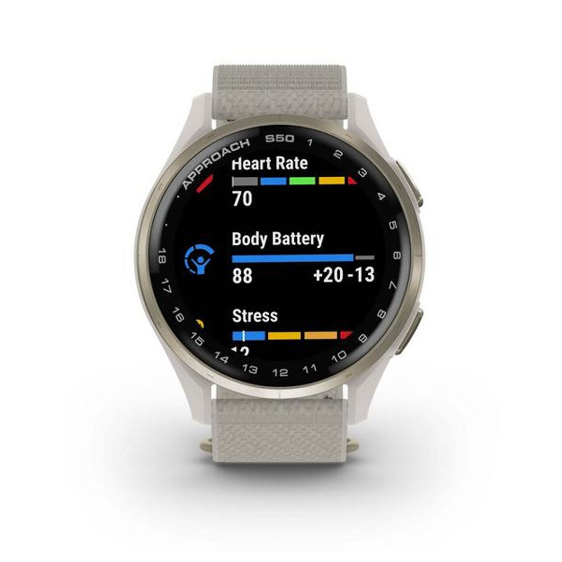 Garmin 010-03010 Approach S50 Golf Smartwatch with ComfortFit