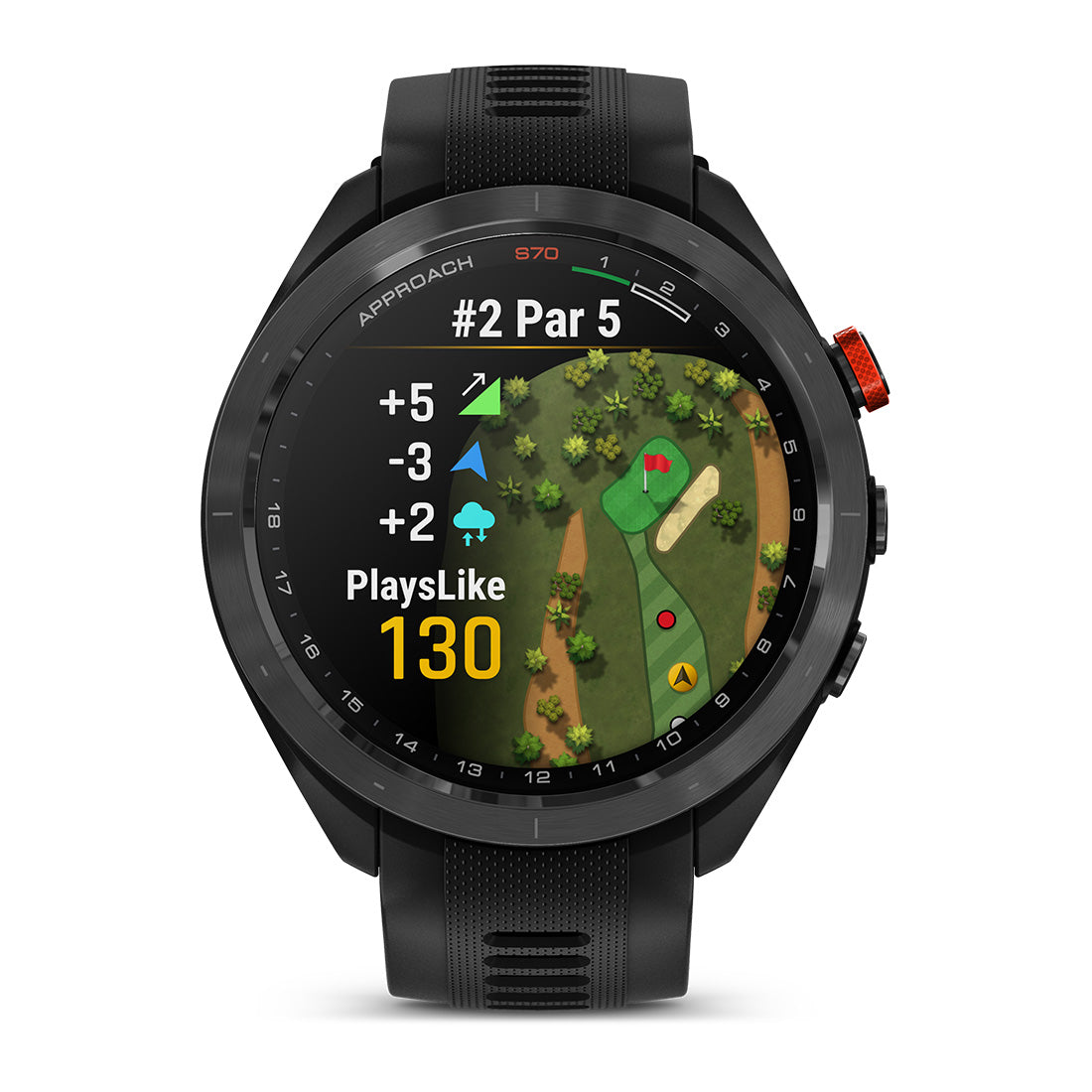 Garmin Approach S70 47mm Premium GPS Golf Smartwatch