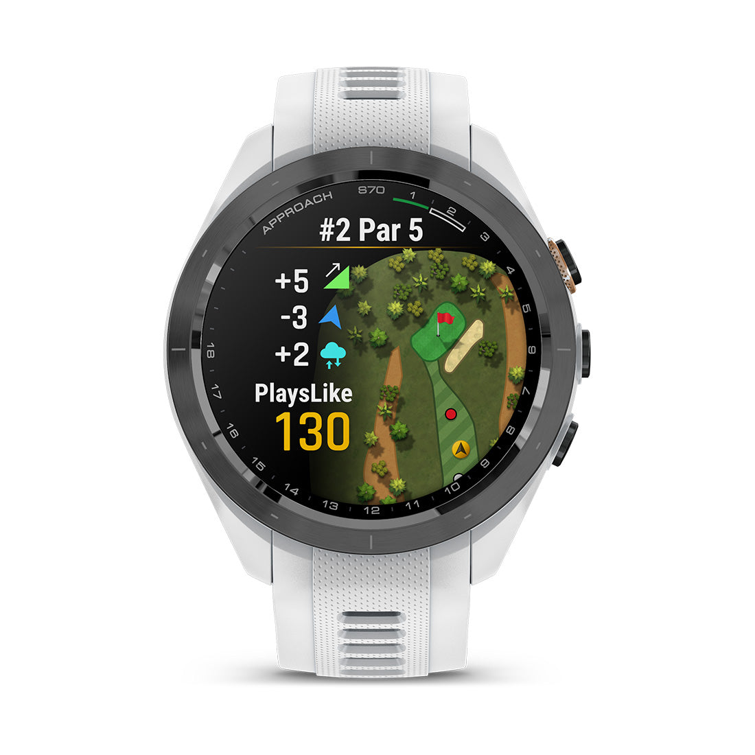 Garmin Approach S70 42mm Premium GPS Golf Smartwatch