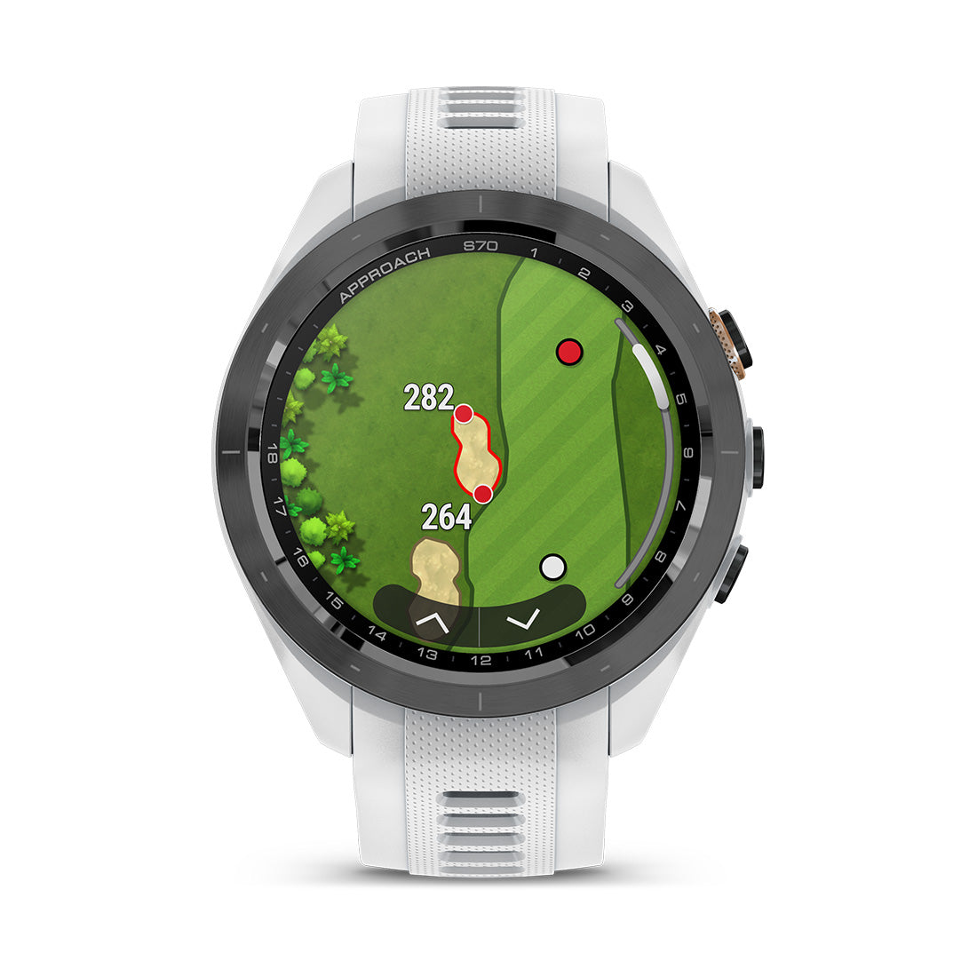 Garmin Approach S70 42mm Premium GPS Golf Smartwatch