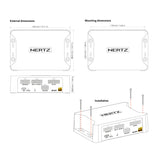 HERTZ S8DSP ULTRA COMPACT DIGITAL INTERFACE PROCESSOR