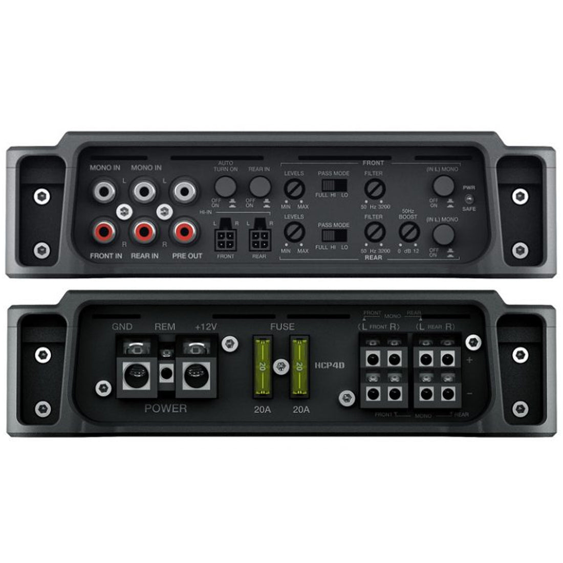 Hertz HCP4D 4 Channel 1160W D-Class Amplifier