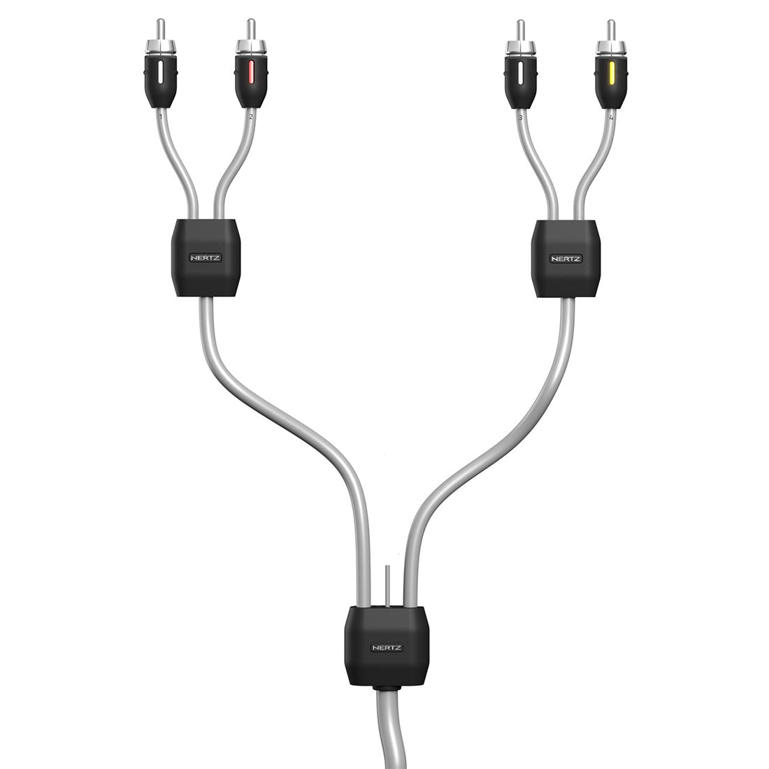 Hertz HMLC43 4-Channel Marine RCA Cable - 1 Meter
