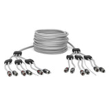 Hertz HMLC6 13 6-Channel Marine RCA Cable - 4 Meter (HMLC613)