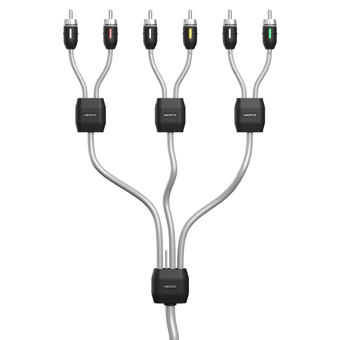 Hertz HMLC632 6-Channel Marine RCA Cable - 10 Meter (HMLC632)