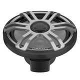Hertz HMX8.8S-LD-G.2 8.8" Marine Speakers with RGB LED Lights and Grey Grilles - Black - Pair