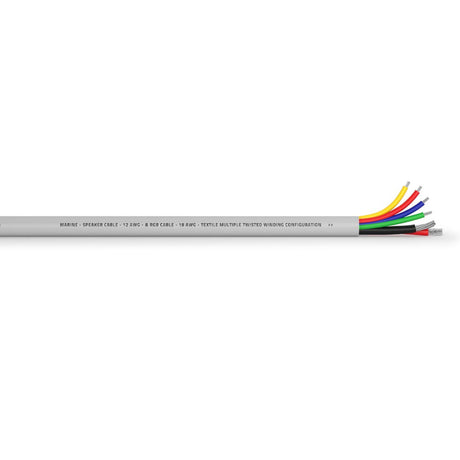 Hertz MSC 12.2 RGB 18 12 AWG Marine Speaker Cable with RGB Wiring - 30 Meter (MSC122RGB18)