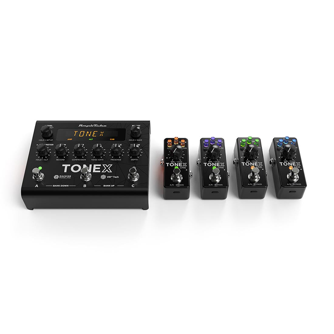IK Multimedia 11-43457 Tonex One AI Modeling Guitar Pedal USB-C Audio Interface (1143457)