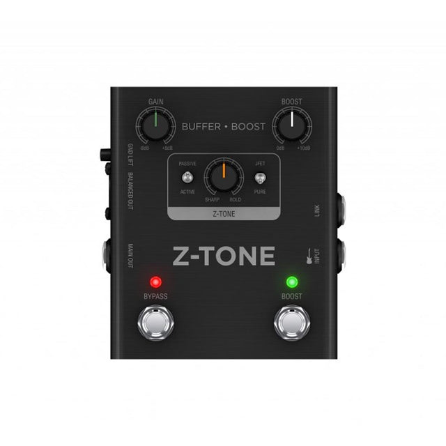 IK Multimedia Z-Tone Buffer Boost Direct Injection Preamp Pedal (1141126)