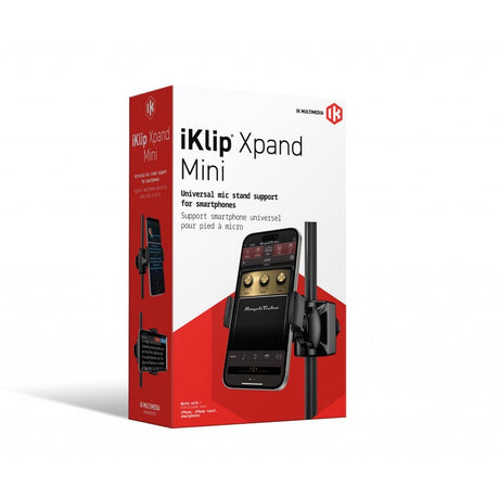 IK Multimedia iKlip Xpand Mini Universal Smartphone Mic Stand Mount (1141077)