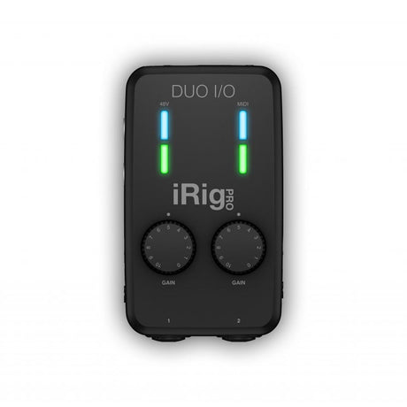 IK Multimedia iRig Pro Duo I/O 2-Channel Audio/MIDI Interface (1141108)
