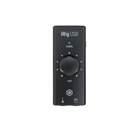 IK Multimedia iRig USB USB-C Guitar Audio Interface for iPhone, iPad, Mac & PC