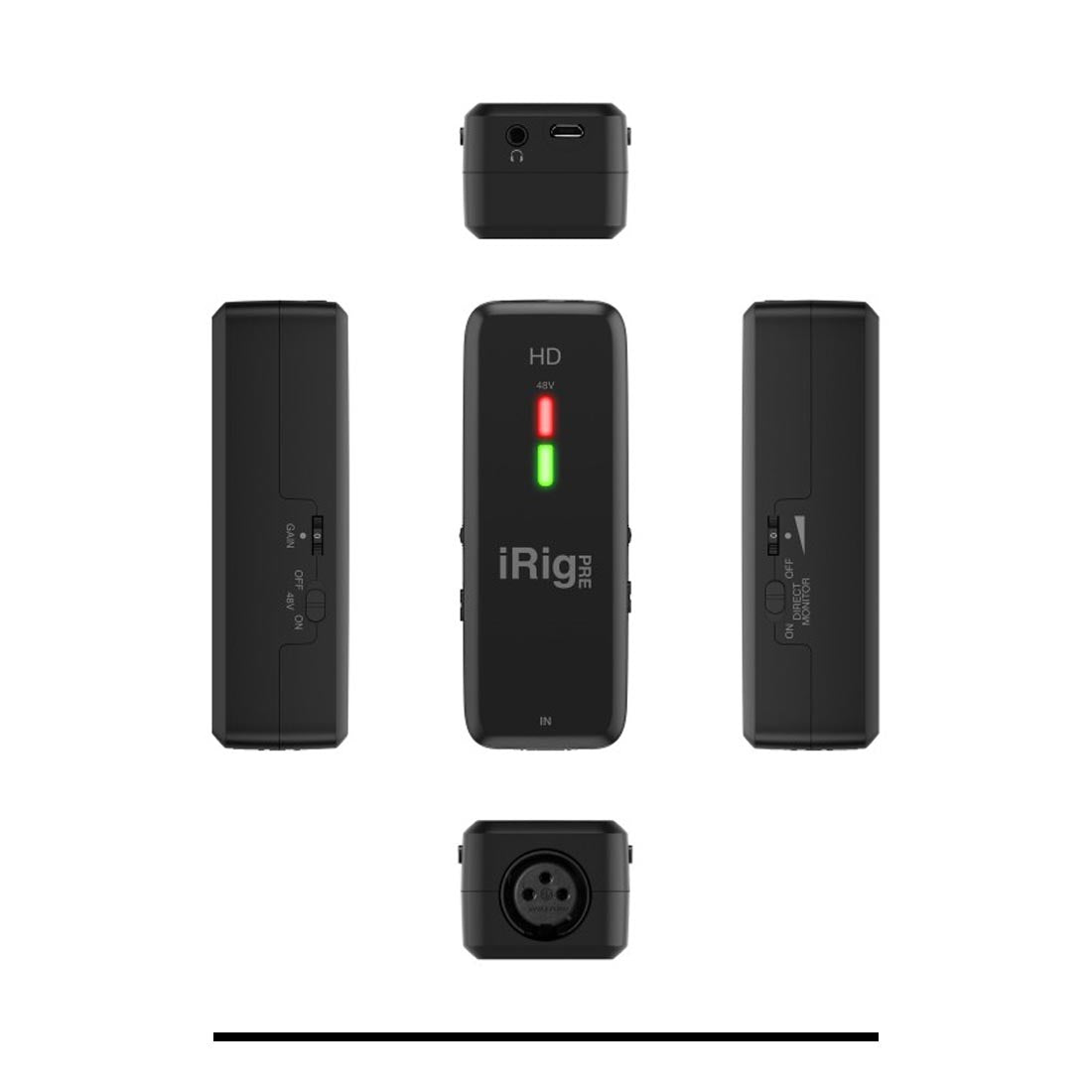 IK Multimedia iRig Pre HD XLR Mic Preamp Interface (1141107)