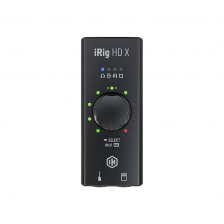 IK Multimedia iRig HD X Guitar Audio Interface with USB-C (1143260)