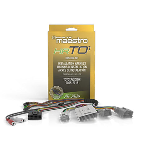 iDatalink Maestro HRN-HRR-TO1 Plug & Play T-Harness for Select Scion/Toyota Vehicles