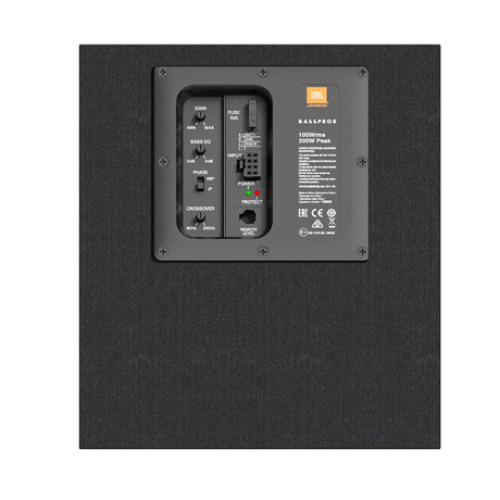 JBL BassPro 8 Powered Subwoofer System with 8" Woofer - Black