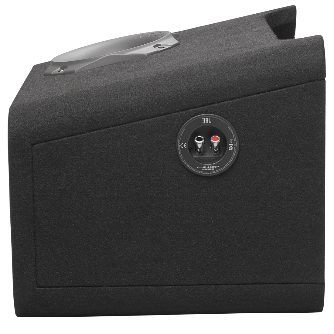 JBL Club 1000P 10" Ported Car Subwoofer Enclosure with Slipstream Port Technology