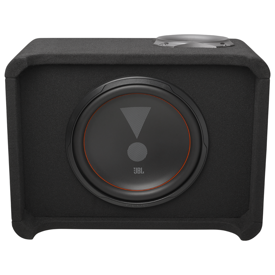 JBL Club 1200P Ported Subwoofer Enclosure with Slipstream Port Technology - Black