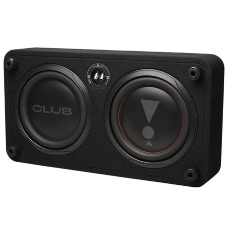 JBL Club 1200SSL 12" Shallow Subwoofer Enclosure with Passive Radiator - Black