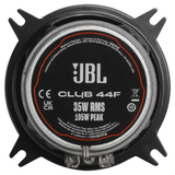 JBL Club 44F 4" 2-Way Coaxial Car Speakers with Silk-Dome Tweeters - Pair
