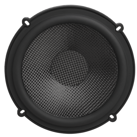 JBL Club 64CSQ Component Speakers with Carbon Fiber Woofers - Black - Pair