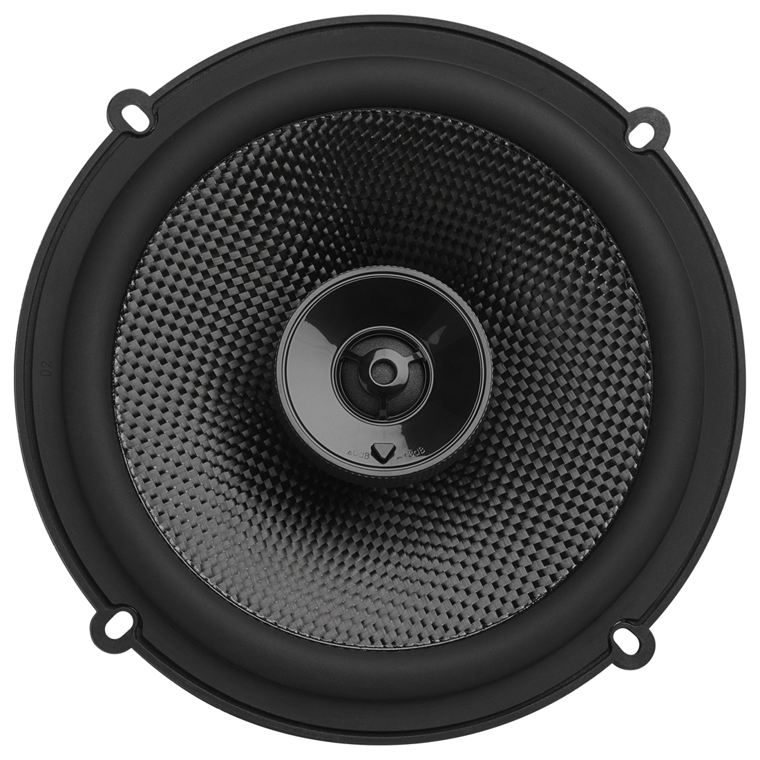 JBL Club 64SQ 6.5" 2-Way Coaxial Car Speakers With Carbon-Fiber Woofer - Pair