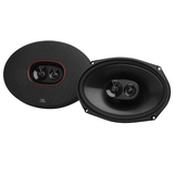 JBL Club 964M Car Speakers with Edge-Driven Silk Dome Tweeters - Black - Pair