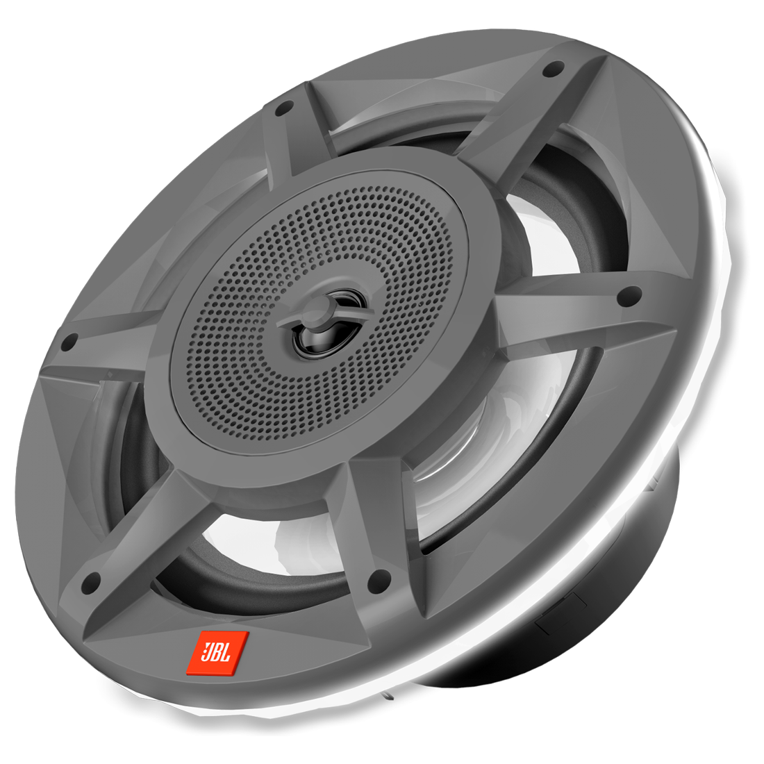 JBL Stadium Marine 82M 8" Speakers with Convertible Design - Gray - Pair