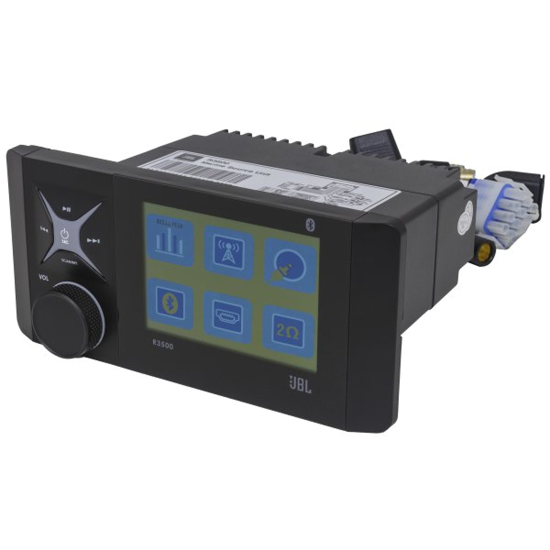 JBL R3500 Wake Series Marine Receiver with Bluetooth 5.0