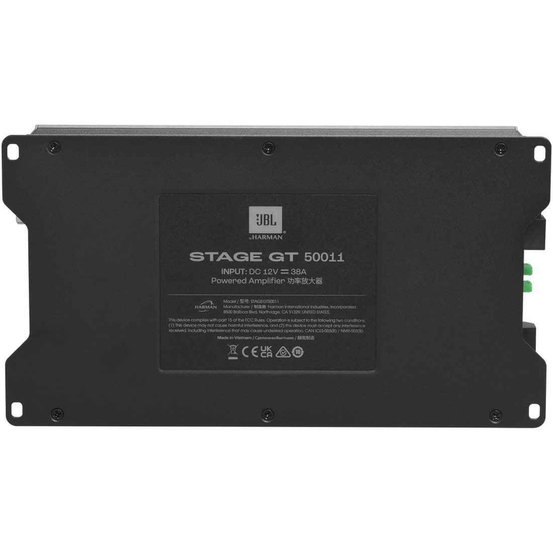 JBL STAGE GT 50011 Amplifier - Grey - Bottom image number null