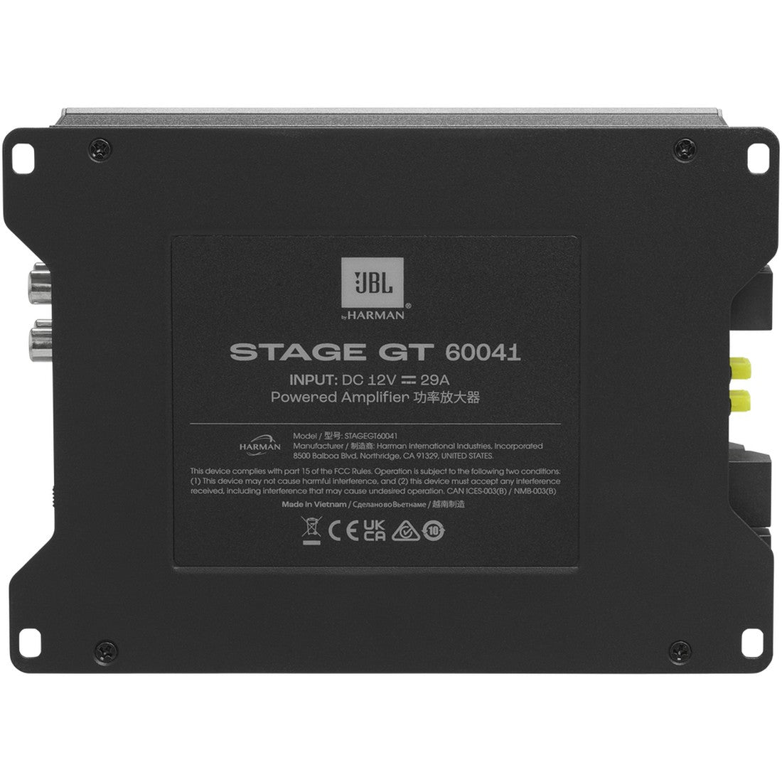 JBL STAGE GT 60041 Amplifier - Grey - Bottom image number null