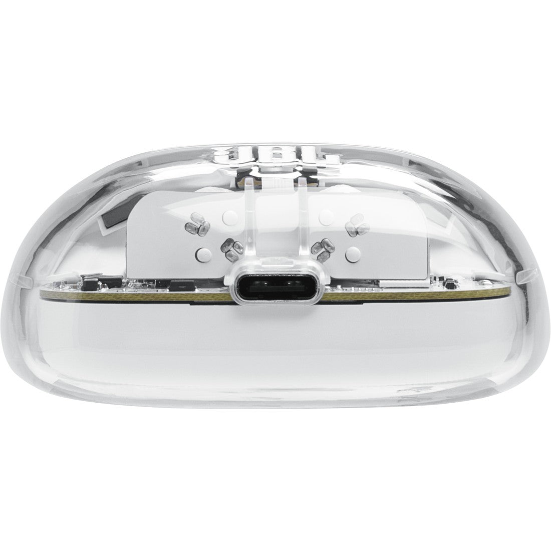 JBL Tune Beam 2 Ghost Edition - Ghost White - True Wireless Noise Cancelling Earbuds - Bottom