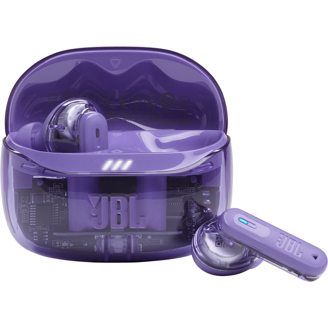 JBL Tune Beam 2 Ghost Edition - Ghost Mauve - True Wireless Noise Cancelling Earbuds - Hero