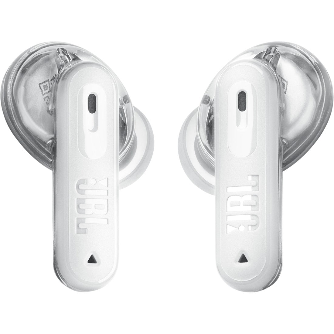 JBL Tune Beam 2 Ghost Edition - Ghost White - True Wireless Noise Cancelling Earbuds - Front