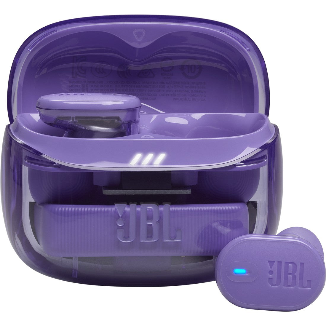 JBL Tune Buds 2 Ghost Edition - Ghost Mauve - True Wireless Noise Cancelling Earbuds - Hero